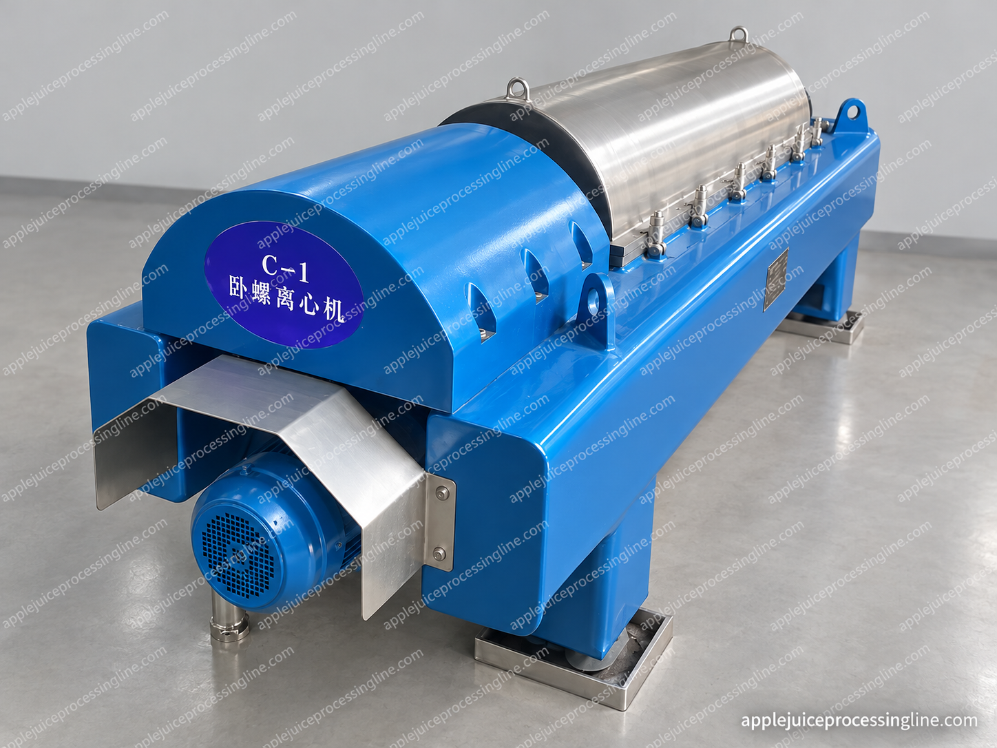 Stainless process-equipment reference for clear-juice branch